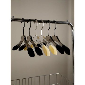 高檔透明掛婚紗服裝店女裝男裝禮服衣服掛皮草大衣亞克力衣架褲夾