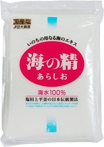 海の精 国産塩 伊豆大島産 あらしお 500G ×