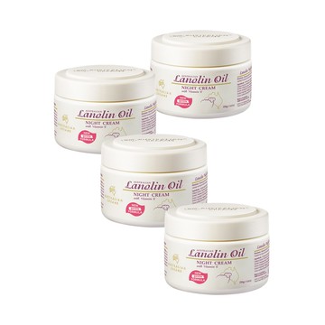 【澳洲 G&M】綿羊滋養夜霜含維他命E(250g/罐 4入組)