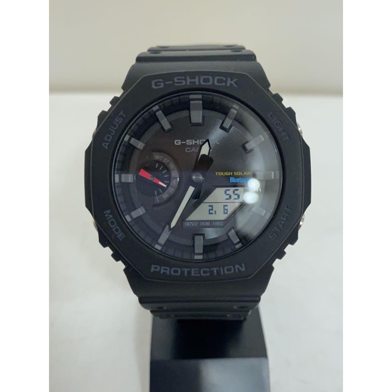 ソーラー腕時計_G-SHOCK/デジアナ/ラバー/BLK/BLK | LINEショッピング