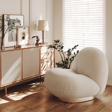 免運 北歐現代小戶型客廳臥室網紅ins極簡陽臺接待單人休閑懶人沙發椅SS38公司貨