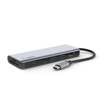 USB-C 7 合 1 高速多媒體集線器 (100W)