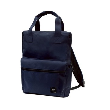 deya 時尚漾彩後背手提方包-經典藍 82407065002