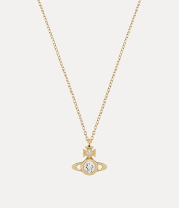 Vivienne Westwood Battersea Pendant Necklace 9k Gold Women