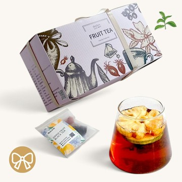 自由雙拼系| Fruit Tea水果阿薩姆10入(自然回甘|配出專屬你的茶)