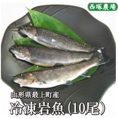 冷凍岩魚(腹抜き)　10尾