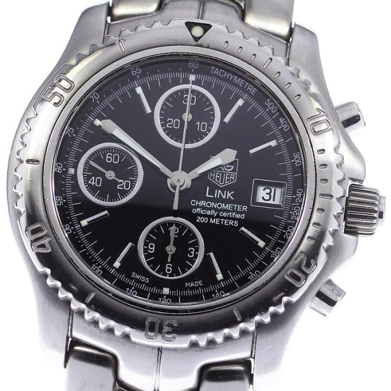 タグホイヤー TAG HEUER CT5111.BA0550 リンク クロノグラフ 自動巻き 