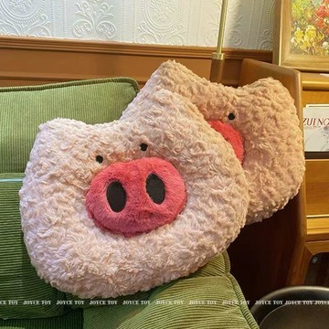 ⚡臺灣出貨⚡豬鼻子抱枕 可愛抱枕 沙發靠枕 辦公室腰靠 毛絨午睡枕 車用床頭午睡靠枕 柔軟舒適抱枕 生日禮物首選