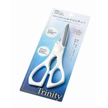小禮堂 ECHO 三用式廚房剪刀 (白柄 泡殼裝) 4991203-136367