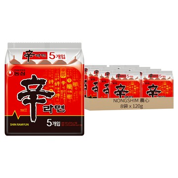 NONGSHIM 農心 辛拉麵 韓國境內版 120g  40包