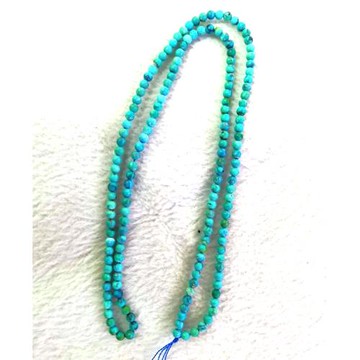 水晶事綠松石手串項鏈女原礦天然配珠圓珠散珠配飾108手鏈吊墜鏈