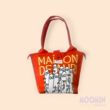 Poche Grande 大口袋包/ 厚針織/ Moomin: Hattifatteners 溜溜