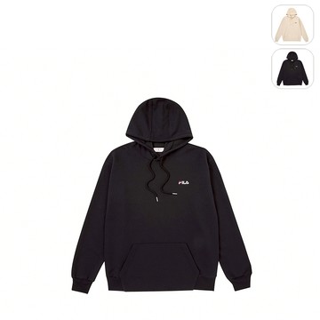 【FILA】中性 連帽T恤-黑色 1TEZ-1411-BK