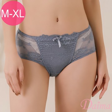 內褲  (FREE) 唯美性感舒適美臀蕾絲內褲_藍色#3065