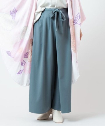 【熱門預購】素面百搭打褶寬褲 (4色) 76T-6102