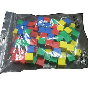《少年》教具 積木 2 公分 8 公克方塊 ( 100 PCS )  東喬精品百貨