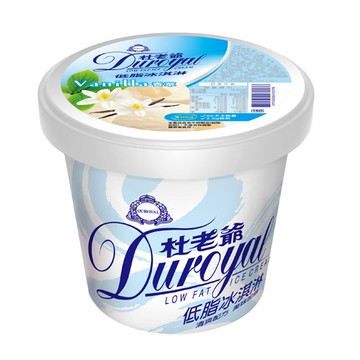 [家速配]杜老爺 低脂香草冰淇淋(每桶約568g)
