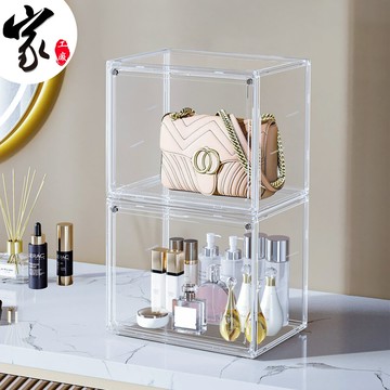 磁吸式透明包包展示盒 (小款) 收納盒