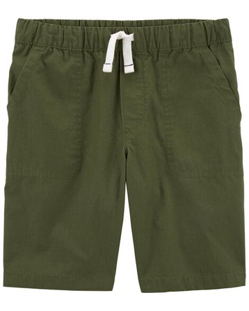 Kid Pull-On Poplin Shorts