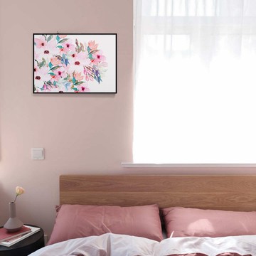 花漾-臥房掛畫/花/插畫/臥室/攝影/角落擺設/複製畫/商空/居家