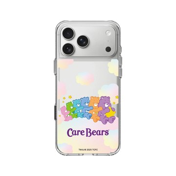 iPhone 17 Pro Max Clear Case（相機按鈕） 透明 - Care Bears - 雲朵綿綿