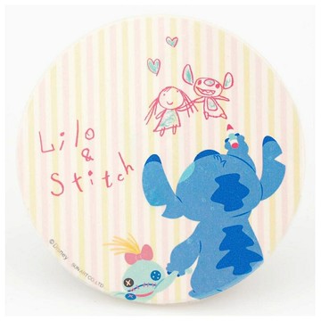 【震撼精品百貨】Stitch  迪士尼DISNEY 星際寶貝 史迪奇 STITCH 陶瓷吸水杯墊#25191 震撼日式精品百貨