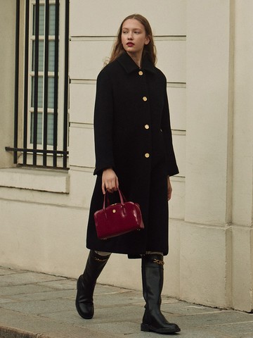 Chat Noir Long Coat _ Black