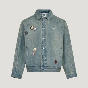 Adidas 愛迪達 Vday Dnm Jkt KT6363 男 外套 夾克 休閒穿搭 亞版 丹寧外套
