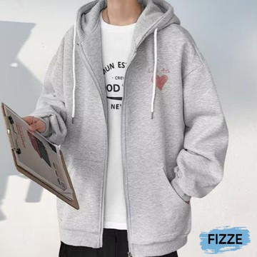 連帽外套  大尺碼 長袖外套  男生外套 連帽 外套男連帽外套情侶衛衣 男外套 BCKS04【FIZZE】