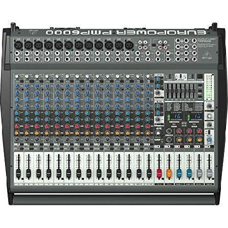 Behringer パワードミキサー x 800W 20ch 高品質マイクプリアンプ