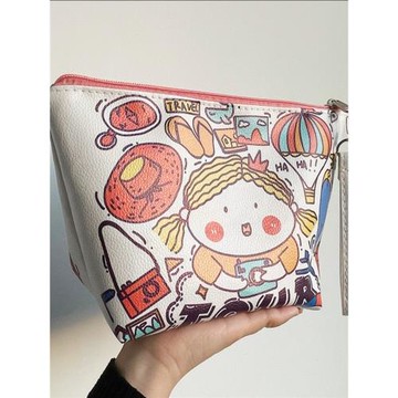 2024新款ins高級感女簡約旅行化妝包小收納便攜大容量洗漱袋出差