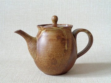 窯變茶壺 b
