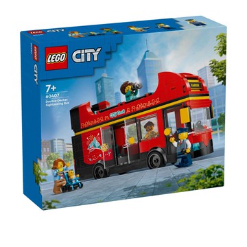 LEGO 60407 CITY 紅色雙層觀光巴士
