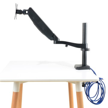 usb3.0可調高度桌上型螢幕支架  氣壓式螢幕支架