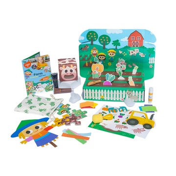 【My Creative Box】童趣手作寶盒-開心農場 寶盒 百寶箱 創作 創意 繪畫 玩具 兒童玩具 學習教具