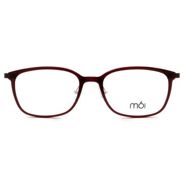 moi 北歐超柔無負擔光學眼鏡 - 紅 moi04-05