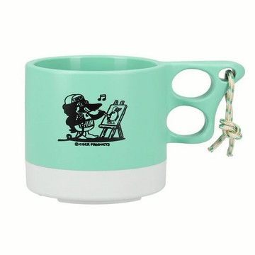 CHUMS Camper Mug Cup杯子 薄荷綠/淺灰_CH622164M121