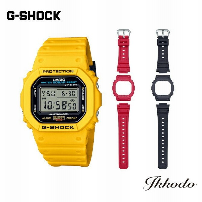 2021年10月22日発売 G-SHOCK Gショック カシオ DW-5600 クォーツ 交換