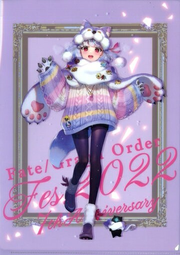 阿薩辛/比釋動能薩凡特別新插畫A4文件夾Fate/Grand Order Fes.2022～7 th Anniversary～