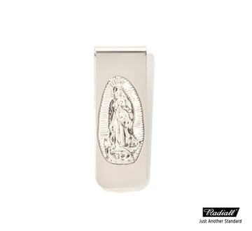 Radiall Cradle Money Clip 聖母浮雕黃銅鈔票夾(兩色)