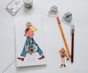 我們快樂地向前走 隨身資料夾 旅行資料夾