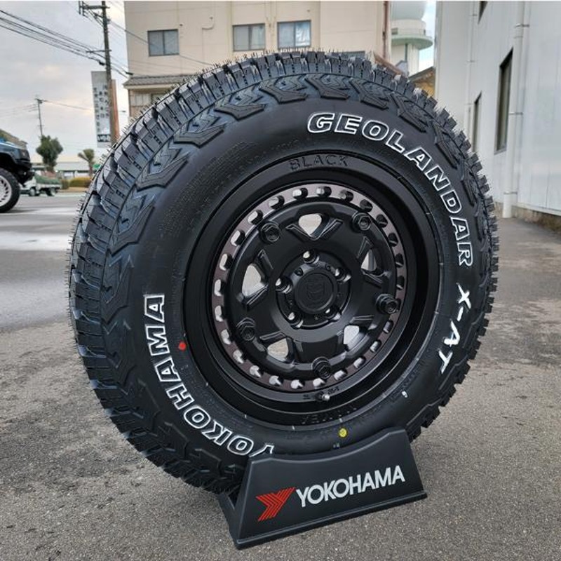 ヨコハマタイヤ ヨコハマ ジオランダー X-AT 235/70R16 ホワイトレター デリカD5 RAV4 アルファード CX5 CX8 16インチ SwaGGer Old style タイヤホイール