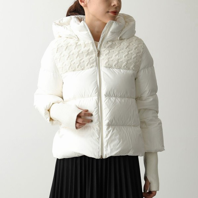Herno Kids ヘルノ キッズ Pi0097g 132 フード付き ダウンジャケット ダウンコート ショート丈 リブ袖ニット 1000 レディース 通販 Lineポイント最大0 5 Get Lineショッピング