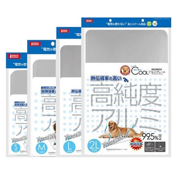 【MARUKAN】MK 高存度鋁製涼墊(2L) (DP-808)(購買第二件都贈送寵物玩具*1包)