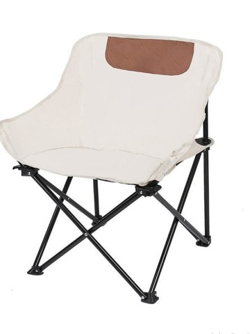 戶外可折疊月亮椅露營椅便攜折疊椅釣魚椅沙灘椅椅露營休閒森林系