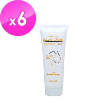 【澳洲G&M】山羊奶潤膚護手霜含曼努考蜂蜜(100g/支 6入組) 即期品-2026年2月到期
