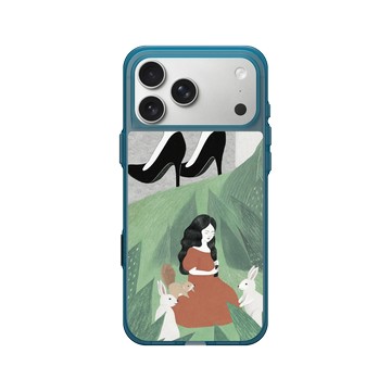 iPhone 17 Pro Max Clear (相機按鈕) 夜幕藍 - 欣蒂小姐 Miss Cyndi - 秘密地