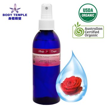 Body Temple 有機羅馬洋甘菊 /有機玫瑰精油純露200ml-任選一瓶