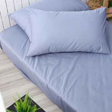 伊柔寢飾 德國魯道夫銀離子抗菌 100%防水網眼透氣床包式保潔墊 MIT台灣製造  加大(186 x 180cm)  深藍色