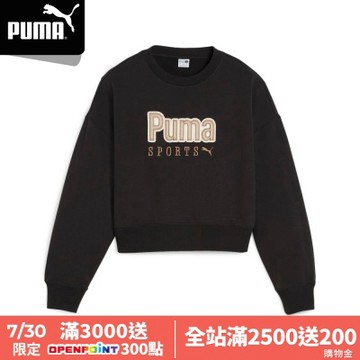 【PUMA官方旗艦】流行系列P.Team寬鬆圓領衫 女性 62431801